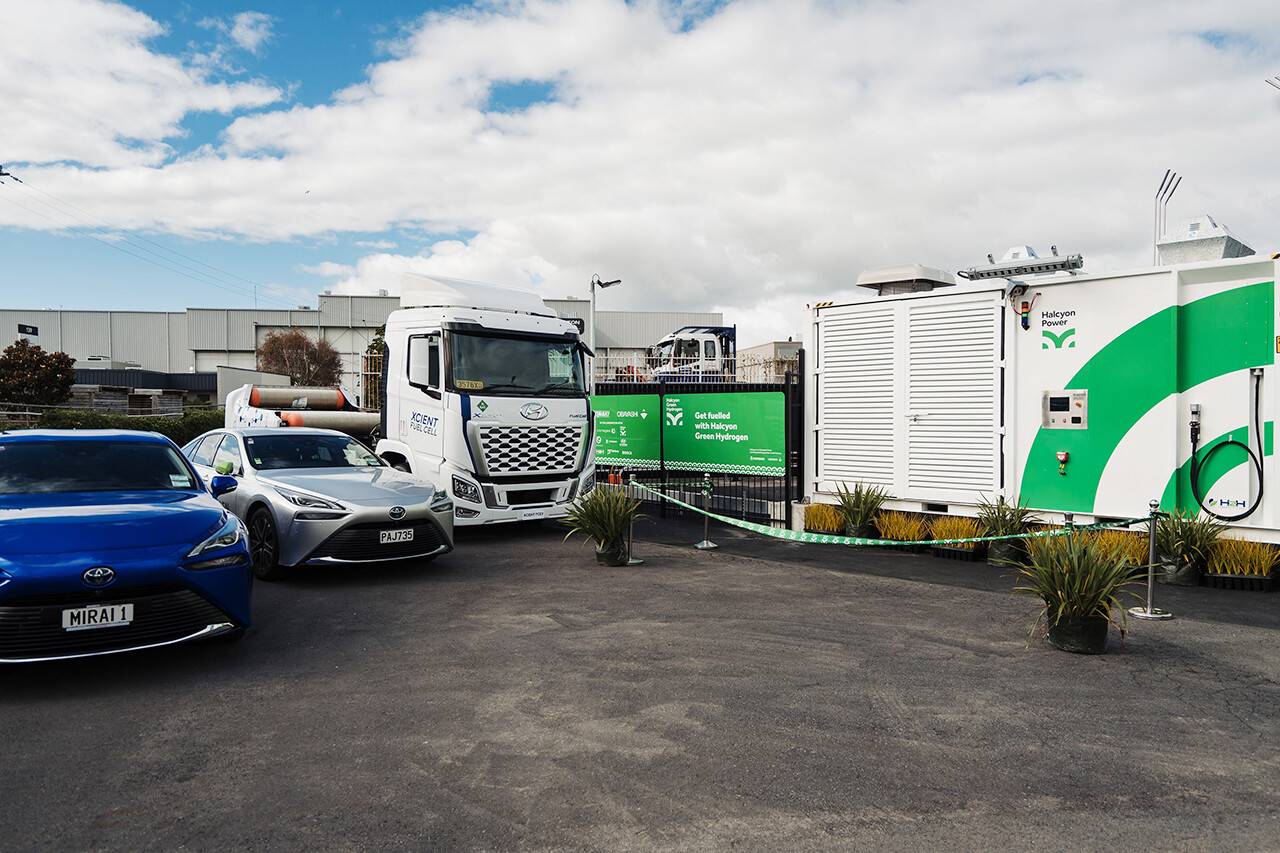 ウィリのグリーン水素高速充填施設